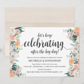 Einladungskarte für rustikale Abendmahlzeiten Einladung (Vorne/Hinten)