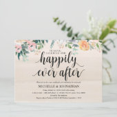 Einladungskarte für rustikale Abendmahlzeiten Einladung (Stehend Vorderseite)