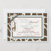 Einladungskarte für Safari Boy 2 Einladung (Rückseite)