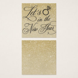 Einladungskarte für Silvester