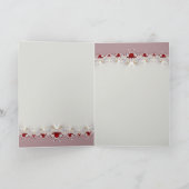 Einladungskarte für Strawberry & Creme Lace (Innenseite)