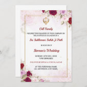 Einladungskarte für Sukhmani Sahib Einladung (Vorne/Hinten)