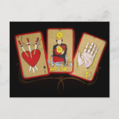 Einladungskarte für Tarots (Vorderseite)