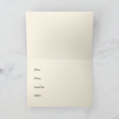 Einladungskarte für Vintages Halloween-Party (Innenseite)