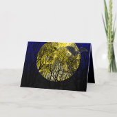 Einladungskarte für Vollmond (Vorderseite)