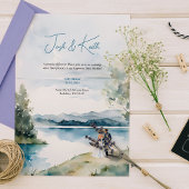Einladungskarte für Wasserfarben Einladung
