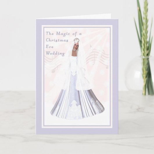 Einladungskarte für Weihnachten (Vorderseite)