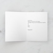 Einladungskarte für Weihnachten (Innenseite)