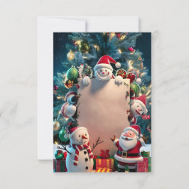 Einladungskarte für Weihnachten Einladung