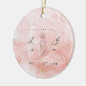 Einladungskarte Keramik Ornament (Links)