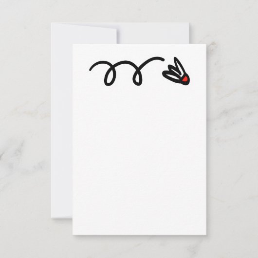 Einladungskarte mit Shuttle-Logo Einladung (Vorderseite)