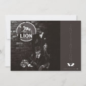 EINLADUNGSKARTE ORIGIN X2 DRESS VERBOTENER CODE EINLADUNG (Vorderseite)