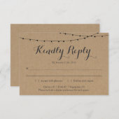 Einladungskarte | Rustikalkraft Einladung (Vorne/Hinten)