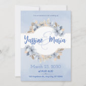 Einladungskarte Save the Date Hochzeit (Vorderseite)