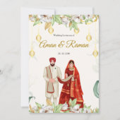 Einladungskarte von Anand Karaj Einladung (Vorderseite)