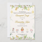 Einladungskarte von Anand Karaj Einladung (Rückseite)