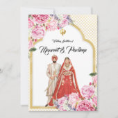 Einladungskarte von Anand Karaj Einladung (Vorderseite)