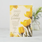 Einladungskarte von Haldi Kumkum Einladung (Stehend Vorderseite)