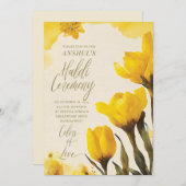 Einladungskarte von Haldi Kumkum Einladung (Vorne/Hinten)