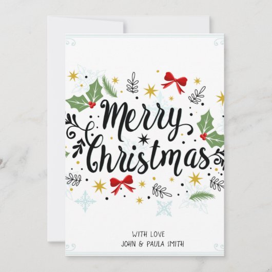 Einladungskarte von Marry Chrstmas Einladung (Vorderseite)