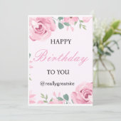 Einladungskarte zum 1. Geburtstag Einladung (Stehend Vorderseite)