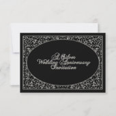 Einladungskarte zum 25. Hochzeitstag UAWG Einladung (Vorderseite)