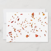 Einladungskarte zum ersten Geburtstag (Rückseite)