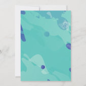 Einladungskarte zum Geburtstag (Rückseite)