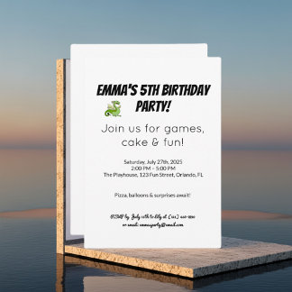 Einladungskarte zum Geburtstag | 1. Geburtstag Bas Einladung