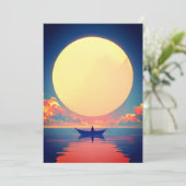 Einladungskarte zum Geburtstag Einladung (Stehend Vorderseite)