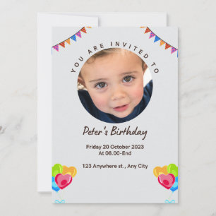 Einladungskarte zum Geburtstag Einladung