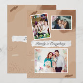 Einladungskarte zum Geburtstag Einladung (Vorne/Hinten)