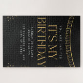 Einladungskarte zum Rätsel Puzzle (Horizontal)