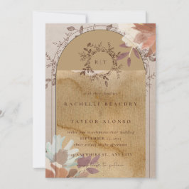 Einladungskarte zum Vintagen Thema Einladung