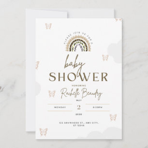 Einladungskarte zur Babyparty