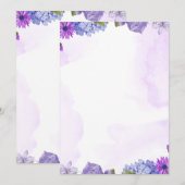 Einladungskarten (Vorne/Hinten)