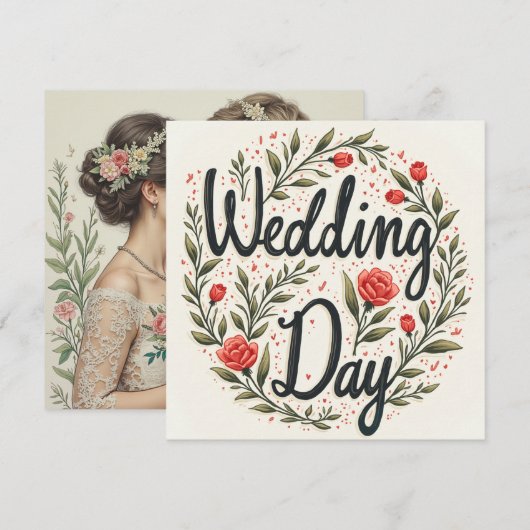 Einladungskarten (Vorne/Hinten)