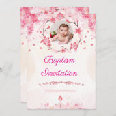 Einladungskarten für besondere religiöse Feiern (Vorne/Hinten)