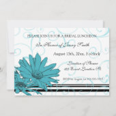 Einladungskarten für das Blaue und Weiße Bridal Lu (Rückseite)