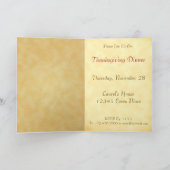 Einladungskarten für Song Erntedank im Herbst (Innenseite)