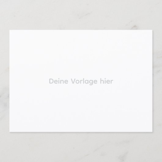 Einladungskarten selbst gestalten (Vorderseite)