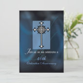 Einladungsname+Jahr 40. Ordination Annivers Einladung (Stehend Vorderseite)