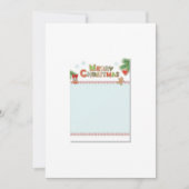 Einladungspapier für Weihnachtsgeschosse Einladung (Vorderseite)