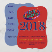 EINLADUNGSPARTEI EINLADUNG (Vorne/Hinten)