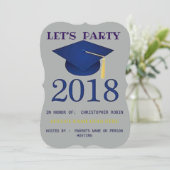 EINLADUNGSPARTEI EINLADUNG (Stehend Vorderseite)