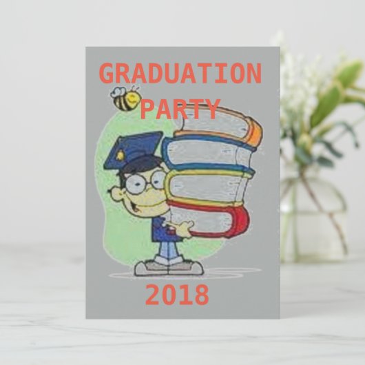 EINLADUNGSPARTEI EINLADUNG (Stehend Vorderseite)