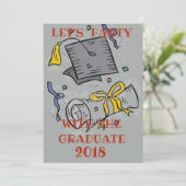 EINLADUNGSPARTEI EINLADUNG (Stehend Vorderseite)