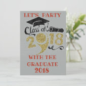 EINLADUNGSPARTEI EINLADUNG (Stehend Vorderseite)