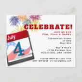 Einladungspostkarte (Vorderseite)