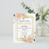 Einladungspostkarte (Stehend Vorderseite)